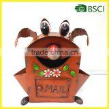 YS15014 Pretty Handicraft Dog Metal Mailbox thumbnail-1