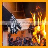 15 Inch Extra Length Heat Protective Cooking Gloves Cotton Insulated Heat Defender Gloves thumbnail-4