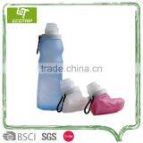 2017 Hot Selling Silicon Foldable Water Bottle for Outdoor Activities thumbnail-1