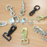 Metal Snap Hook, MALLEABLE STEEL, Zinc Alloy, SWIVEL HOOK, Round LOOP, Square Loop, CAM BUCKLE Black Hook thumbnail-2
