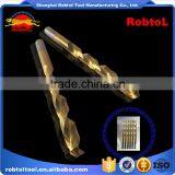 8mm Nano Titanium Coating Straight Shank Hss Twist Drill Bits Cobalt Fully Ground Bright Finish Drilling Metal Forged Alloy thumbnail-3