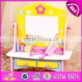 2017 New Design Pretend Play Toy Wooden Play Makeup W08H070 thumbnail-1
