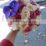 New Sale Different Shape Fresh Mini Colorful Rose Flower Ball With 30cm 40cm thumbnail-4