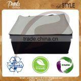 Canvas Pu Trimmed Hand Tote Bag - Laminated Canvas With Padded Rope Handle Tote Bag thumbnail-2