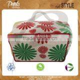 PP Laminated Juco Fabric Beach Bag With Twisted Rope Handle thumbnail-5