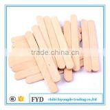 natural color disposable bamboo ice cream stick