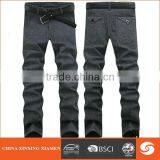 5 Pockets Mens Jeans Basic Stocklots With Polar Fleece Lining