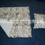 Silk Flocking Quilt Throw