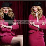 Fashion Ladies Skirt Suits Custom Women Suit WMS33 thumbnail-2