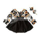 2017 Baby Girl Party Dress Children Frocks Designs Long Sleeve Spring Design thumbnail-3
