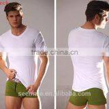 High Quality 100% Cotton Tee Shirt Custom thumbnail-4