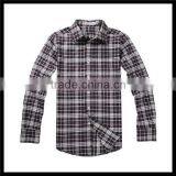 Top Selling China Supplier Elegant Man CVC Plaid Long Sleeve Shirts Medieval thumbnail-1