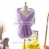 Autumn and Winter Women's Ultra Long Fox Faux Fur Collar Muffler Scarf Fur Scarf Raccoon Fur Cap Super Big Cape Shawl thumbnail-1