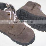 Winter Kids Shoes Safety Soft Sole Leather Kids Boots thumbnail-6