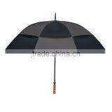68" Arc Vented, Windproof Umbrella - Manual Opening, 44" Long, Ligtweight, Less Conducive to Lightning and Comes With Your Logo thumbnail-4