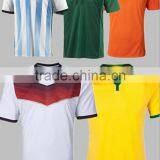 Wholesale Customized 100% Polyester High Quality Men Soccer Jersey Football Team Sets thumbnail-5