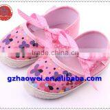 Flower Printed Baby Girl's Prewalker thumbnail-3