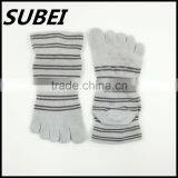 Five Fingers and Toes Cotton Non-slip Yoga Socks thumbnail-2