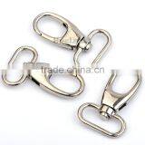 25mm 1inch Silver Nickle Alloy Swivel Clasps Snap Key Hooks DIY Key Chain Ring Clip Buckle HK-019 thumbnail-3