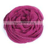 Polyester Scarves & Wraps Rectangle Silver Fuchsia Sequins Fabric Wholesale Scarf thumbnail-3