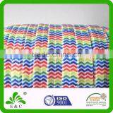 Gorgeous Rainbow Chevron Print Fold Over Elastic 5/8'' thumbnail-1