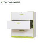 New Office Furniture 3 Drawer Steel Wide Lareral Filing Storage Cabinet thumbnail-4