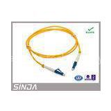 PVC Jacket Fiber Optic lc-lc multimode patch cord With Length 1 Meter For Netwrok