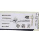 Metric Inch Size Hand Tap And Die Combination Skin Card Set Metric Inch Size Alloy Steel