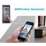AlyBell New Products 2015 Smart Home Wifi Video Long Range Wireless Doorbell With Free App thumbnail-2