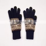 2014 New Man Knitted Fitness Gloves TG-1035