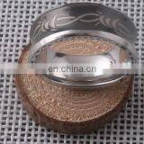 Hot Sale GODBEAD Shiny Black Men's Ring Tungsten Carbide Wedding Ring Men Women Stainless Steel Triangle Mark Rings thumbnail-6