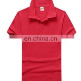 Popullar Red Color Polo Tshirt OEM service Work Uniform