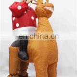 HI CE Wholesale New Yard Inflatable Merry Christmas Deer Costumes for Sale thumbnail-1