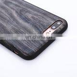 For IPhone 8 & 7 Wood Texture Leather Paste Protective Back Cover Case thumbnail-6