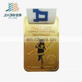 Bronze Copper Plated Custom Zinc Alloy Design Running Medal