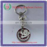 Trolley Token Coin Keyring