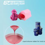 Low price rtv-2 silicone rubber with hardener for candle soap mould making