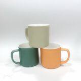 High Grade Ceramic Mug Matt Color Ceramic Coffee Mugs thumbnail-2