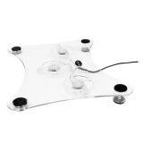 Cheap Transparent Notebook Cooling Pad One Fan X338 thumbnail-2