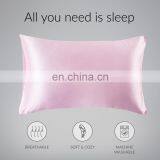 Perfect Luxury Smooth 100% Polyester Home Breathable Satin Pillowcase For Adults thumbnail-3