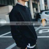 New Arrival Winter Warm 400gsm Fleece Custom Logo Regular Fitting Women Men Unisex Crew Neck Pullover Sweatshirt thumbnail-6