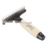 Best Seller BSCI Manual Faded Hair Pet Brush thumbnail-1