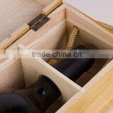 Natural Color Solid Wood Single Bottle Wine Gift Boxes thumbnail-6