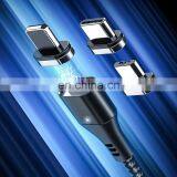 2020 Amazon Popular Micro USB Cable Mobile Phone Type-C IOS and 5V 3A Fast Charging USB Nylon Data Cable Transferring Charger thumbnail-2