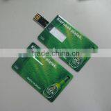 Full Color Customized Design Credit Card Usb Flash Drive