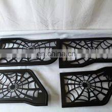 Tubular Poison Spyder Web Half Doors With Reflection Mirrors For Jeep Wrangler JK 4 Door thumbnail-3
