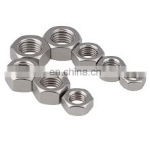 1/4 28UNF High quality and low price wholesale 304 Stainless steel inch hex nuts American system hex nut