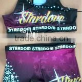 sublimation bra and shorts