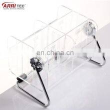 Clear Desktop Acrylic TV Remote Control Mobile Phone Storage Holder Organizer thumbnail-4