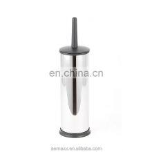 Mirror Stainless Steel 410 Toilet Brush Holder thumbnail-3
